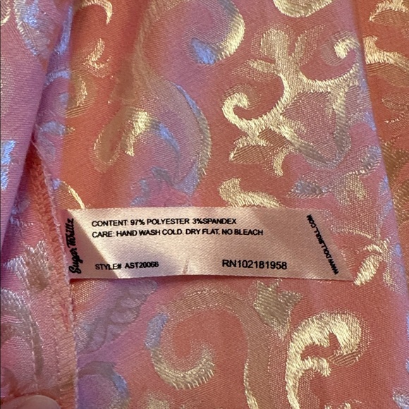 Dolls Kill Sugar Thrillz Elegant Obsession Babydoll Dress, XS - Picture 7 of 7